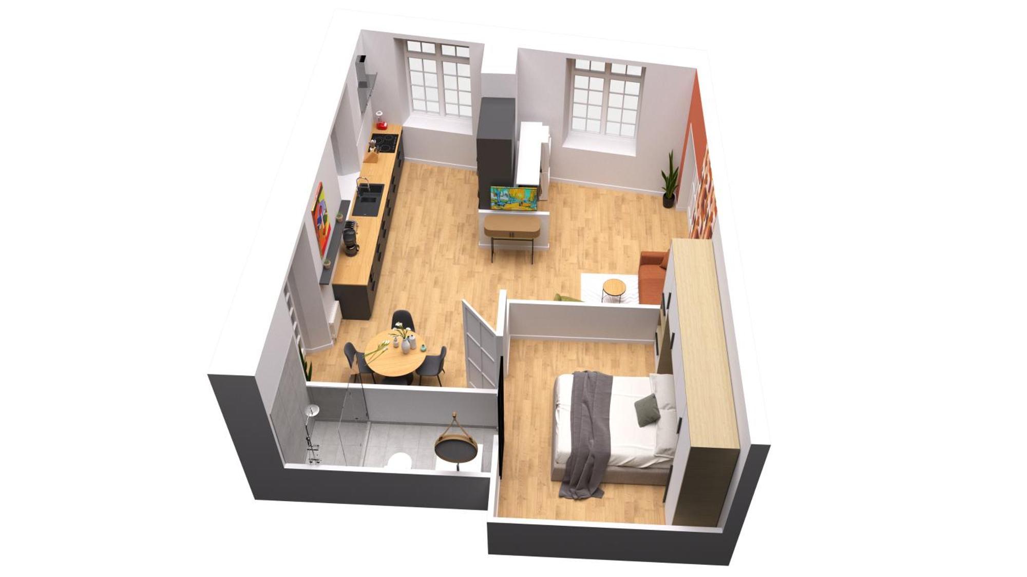 Mm Suites Loft Cathedrale Reims Pokój zdjęcie
